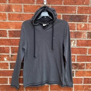 Vans Teen Medium Gray Pullover Hoodie Sweatshirt
